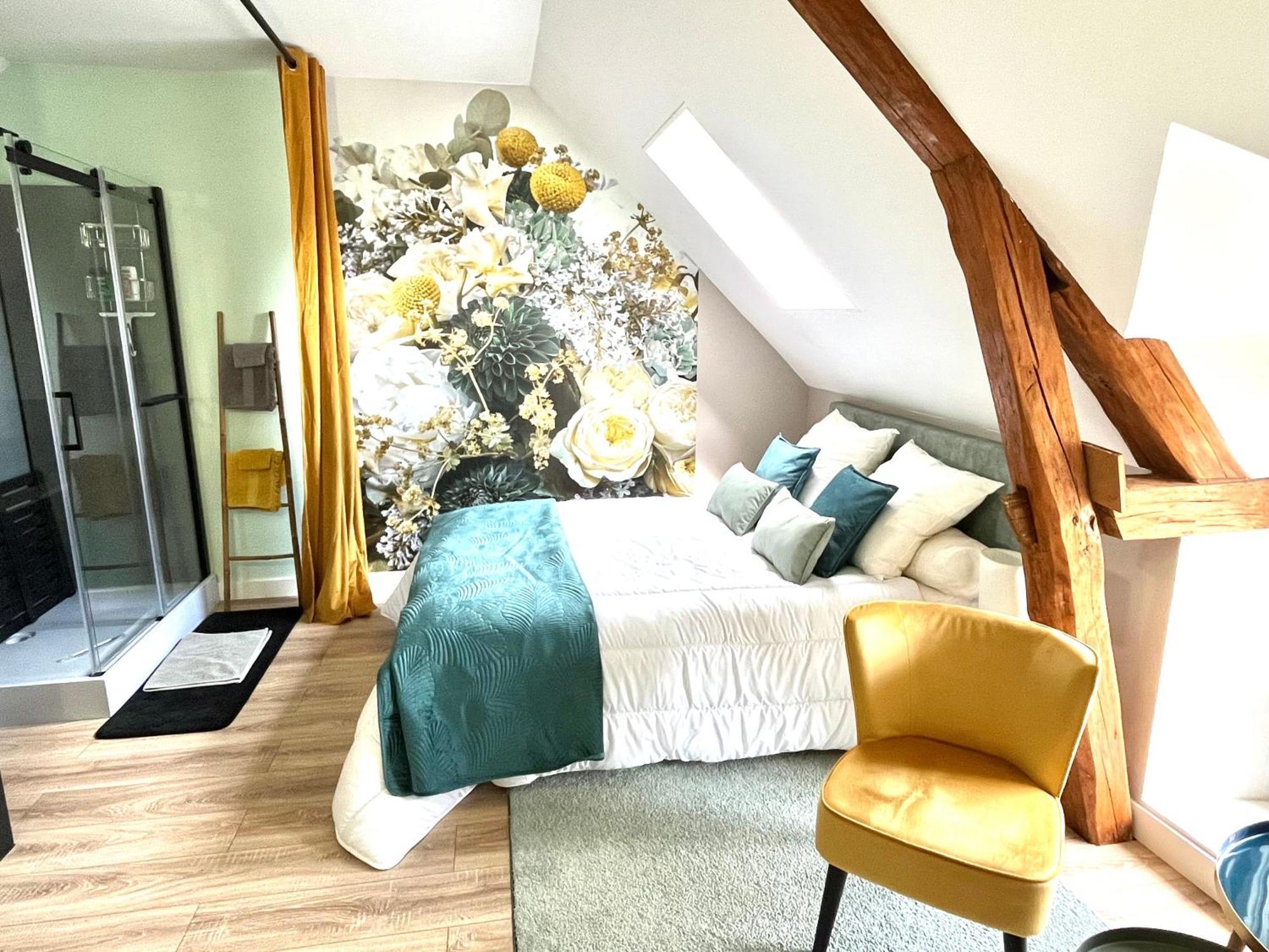Le Clos Des Roses Chambres Et Tables D Hotes Meusnes Exteriör bild